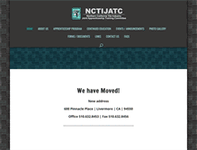 Tablet Screenshot of nctijatc.org